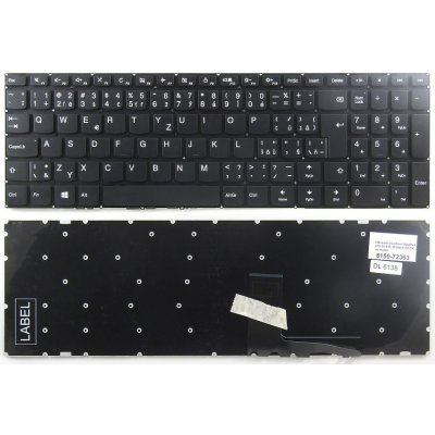 česká klávesnice Lenovo IdeaPad 310-15 510-10 černá CZ/SK - no frame – Zboží Mobilmania