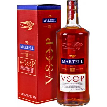 Martell VSOP 40% 1 l (holá láhev)