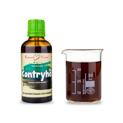 Bylinné kapky Kontryhel 50 ml – Hledejceny.cz
