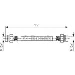BOSCH Brzdová hadice 1 987 476 400 – Hledejceny.cz