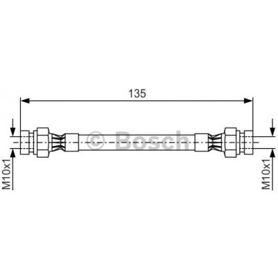 BOSCH Brzdová hadice 1 987 476 400 – Hledejceny.cz