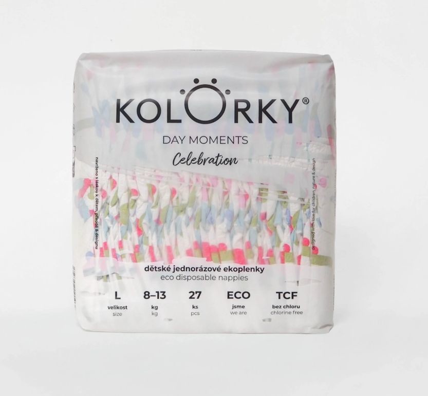 Kolorky Day Moments Celebration L 8-13 kg 27 ks