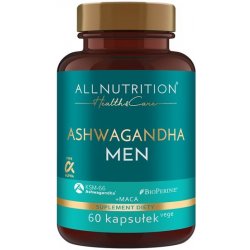 Allnutrition HEALTH & CARE Ashwagandha Men 60 vege kapslí