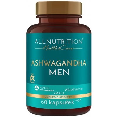 ALLNUTRITION HEALTH & CARE Ashwagandha Men 60 vege kapslí