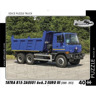 RETRO-AUTA TRUCK č.40 Tatra 815-2A0S01 6x6.2 EURO III (2008 2013) 40 dílků – Hledejceny.cz