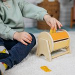 Joybex Montessori otáčecí buben s rolničkou MT-002-B – Zbozi.Blesk.cz