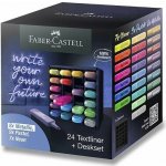 Faber Castell 254602 Textliner sada ve stolním boxu 24 ks – Zbozi.Blesk.cz