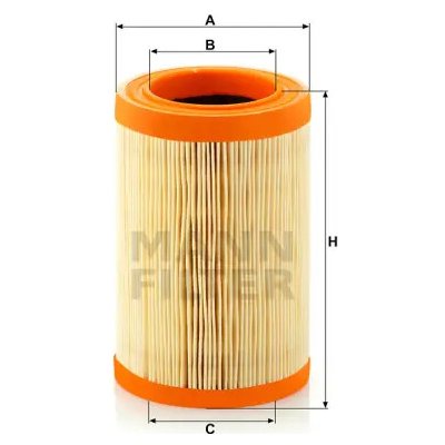 MANN FILTER Vzduchový filtr C 15 005 – Hledejceny.cz