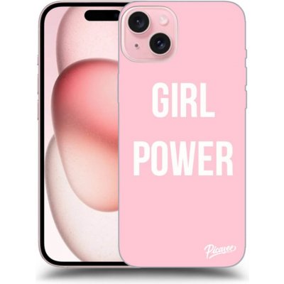 Pouzdro Picasee silikonové Apple iPhone 15 - Girl power černé