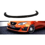 Maxton Design spoiler pod přední nárazník pro Seat Ibiza Cupra Mk4, černý lesklý plast ABS, předfacelift, r.v. 2008-2012 – Zboží Mobilmania