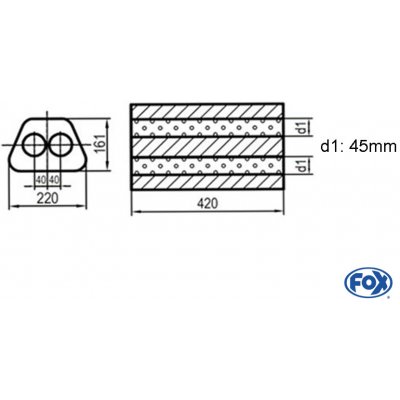 FOX UNI-D64442045 – Hledejceny.cz