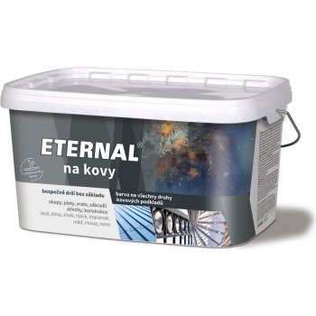 Eternal Na kovy - antikorozní barva na kov 5 kg Palisandr 410