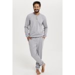 Italian Fashion pánský domácí komplet Lider šedý – Zboží Mobilmania