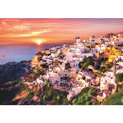 Trefl Západ slunce nad Santorini 1000 dílků – Zboží Mobilmania