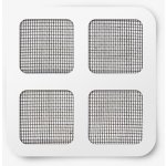 GARDEN OF EDEN Opravný čtverec k síťce proti hmyzu 10x10cm černý 4ks – Sleviste.cz