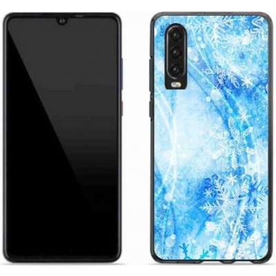 Pouzdro mmCase Gelové Huawei P30 - sněhové vločky – Zboží Mobilmania