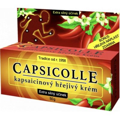 Capsicolle kapsaicinový krém extra hřejivý 50 g – Sleviste.cz