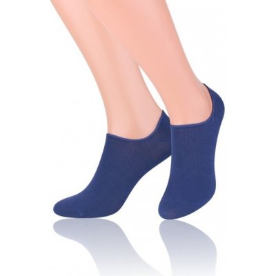 Steven dámské ponožky Invisible 070 dark blue tmavě modrá – Zboží Mobilmania