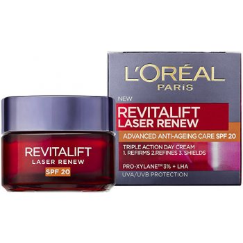 L'Oréal Paris Revitalift Laser Renew Anti-Ageing denní krém proti vráskám  SPF20 50 ml od 242 Kč - Heureka.cz