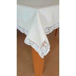 Polášek Ubrus Verona světlá krajka Smetanová krajka 50x120cm – Hledejceny.cz