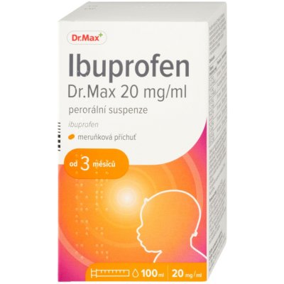 IBUPROFEN DR.MAX POR 100MG/5ML POR SUS 1X100ML – Hledejceny.cz