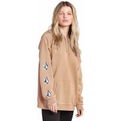 Volcom Wms Iconic Stone Hoodie hazelnut 22 – Hledejceny.cz