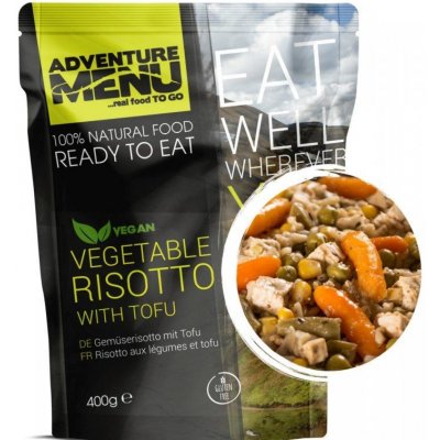 Adventure Menu Zeleninové rizoto s tofu 400 g – Zboží Dáma