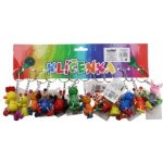 Přívěsek na klíče wiky zvířátko dřevěná – Zboží Dáma