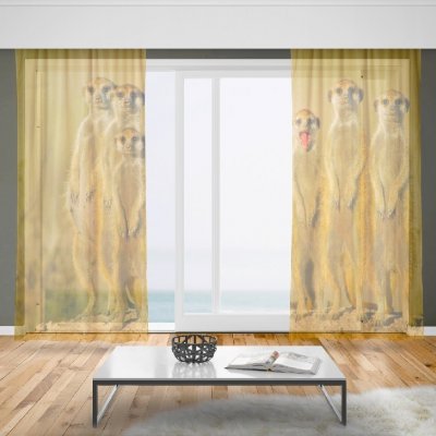IMPAR Záclony Surikaty (Rozměr záclony: 150x250) – Hledejceny.cz