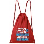 Dobrý Triko Kouzelník mechanik červená – Hledejceny.cz