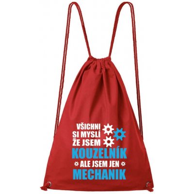 Dobrý Triko Kouzelník mechanik červená – Hledejceny.cz