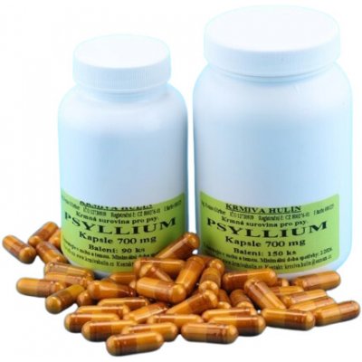 Krmiva Hulín Psyllium Rozpustná vláknina pro psy tbl 700 mg 150 ks – Hledejceny.cz