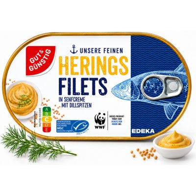 G & G Sleďové filety v hořčičném nálevu 200 g – Hledejceny.cz