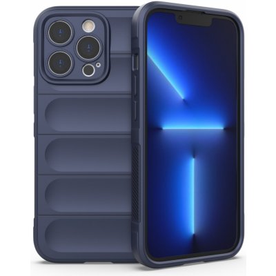Pouzdro Efecto Magic Shield Case iPhone 13 Pro flexibilní pancéřové tmavě modré