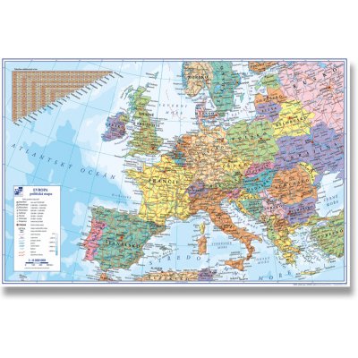 Karton P+P Podložka na stůl Mapa Evropy 5805 – Hledejceny.cz