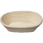 Ošatka ratanová na kynutí chleba 25x16x8cm I LOVE CAKES – Sleviste.cz