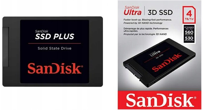 SanDisk Ultra 3D 4TB, 2,5