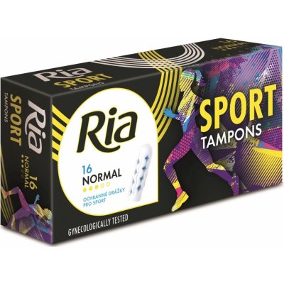 Ria Sport Normal tampóny 16 ks – Zbozi.Blesk.cz