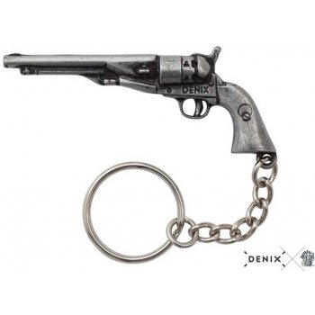 Přívěsek na klíče replika revolver