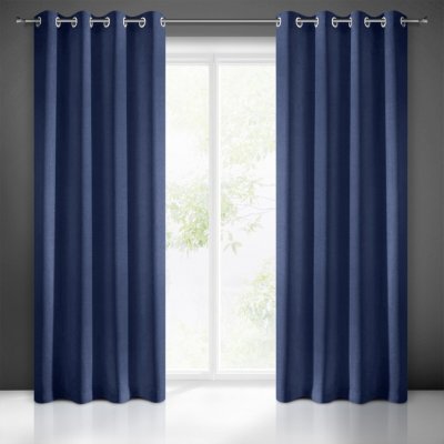 ZÁVĚS RITA 140X250 CM TMAVĚ MODRÁ – Hledejceny.cz