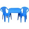 Dětský zahradní nábytek Progarden Sada 2 židličky a stoleček modrá