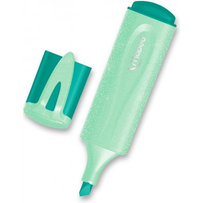 Maped Fluo Peps Glitter Pastel zelená – Hledejceny.cz