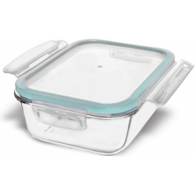 Orion Skleněná dóza s plastovým víčkem 1 l 20 x 15 x v. 7 – Sleviste.cz