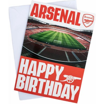 Fan-shop Blahopřání ARSENAL FC Musical Birthday Card – Sleviste.cz