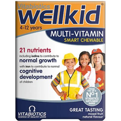Vitabiotics Wellkid Chewable 30 tablet – Hledejceny.cz
