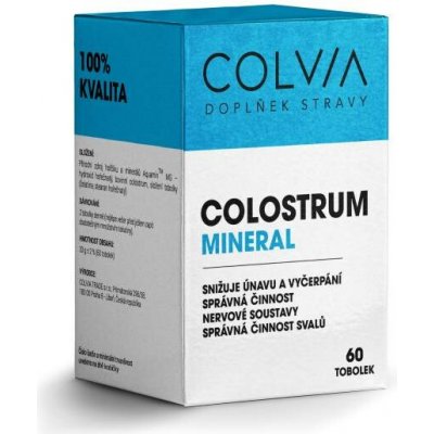 Colvia Colostrum IgG40 + minerál 60 kapslí – Hledejceny.cz