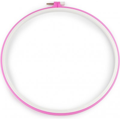 Prima-obchod Vyšívací kruh plastovýbarva 2 Ø26,4 cm růžová – Zboží Dáma