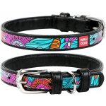 Waudog Obojek kožený Summer – Zboží Mobilmania