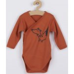 Kojenecké bavlněné body s bočním zapínáním Nicol Fox Club oranžové Kojenecké bavlněné body s bočním zapínáním Nicol Fox Club oranžové – Zbozi.Blesk.cz