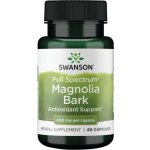 Swanson Magnolia Bark extrakt z magnolie 400 mg 60 kapslí – Hledejceny.cz